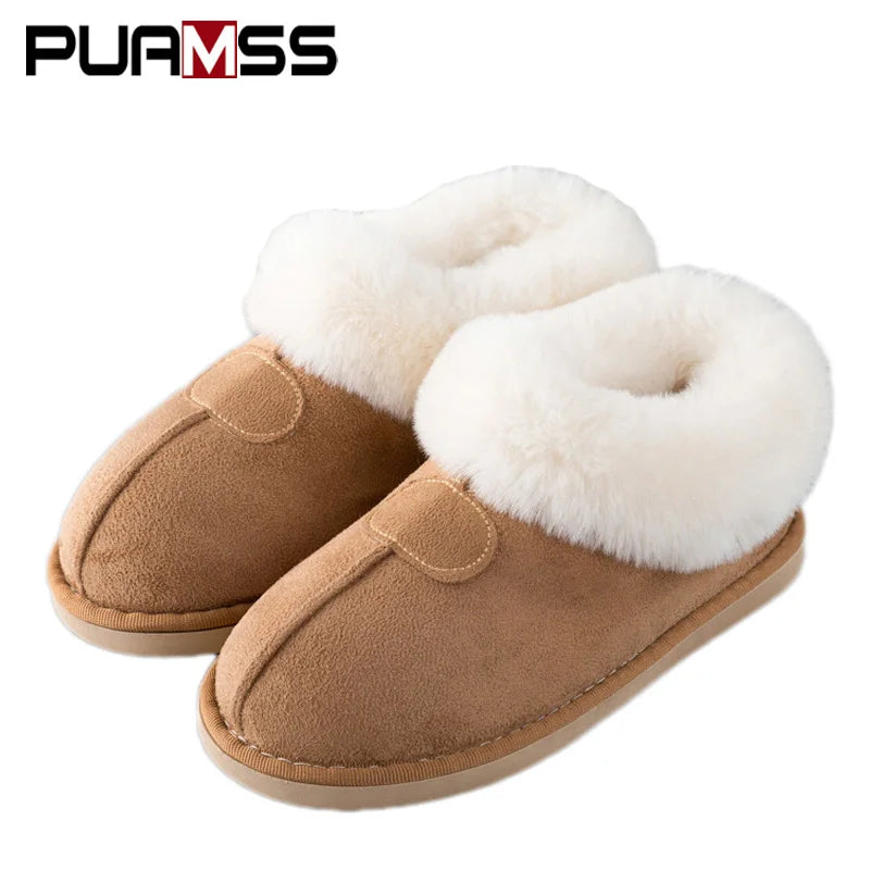 Women Winter Warm Ful Slippers Women Slippers Sheep Lovers Home Slippers Indoor Plush Size House Shoes Woman Wholesale