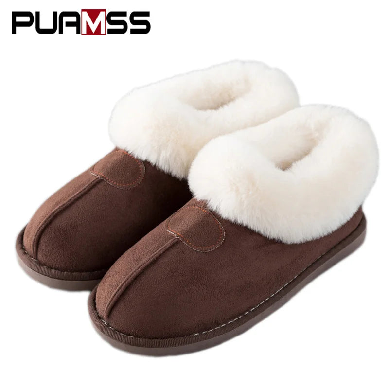 Women Winter Warm Ful Slippers Women Slippers Sheep Lovers Home Slippers Indoor Plush Size House Shoes Woman Wholesale
