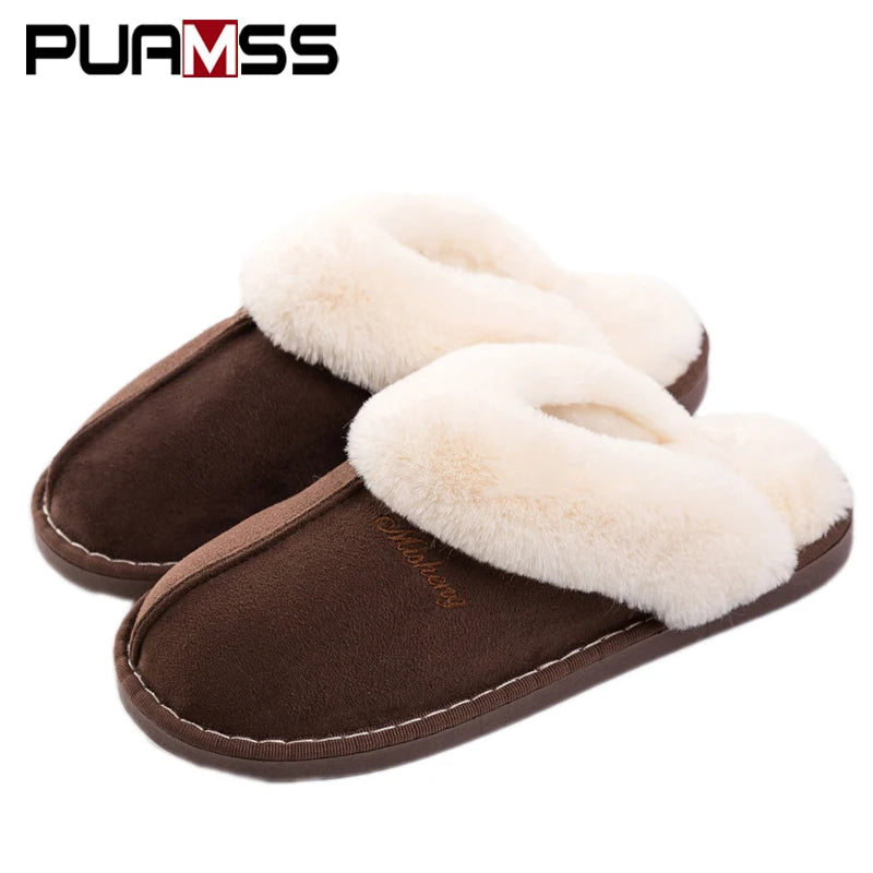 Women Winter Warm Ful Slippers Women Slippers Sheep Lovers Home Slippers Indoor Plush Size House Shoes Woman Wholesale