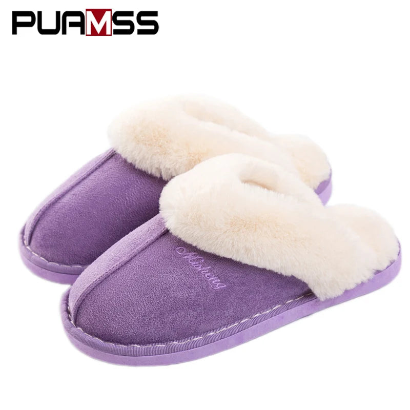 Women Winter Warm Ful Slippers Women Slippers Sheep Lovers Home Slippers Indoor Plush Size House Shoes Woman Wholesale